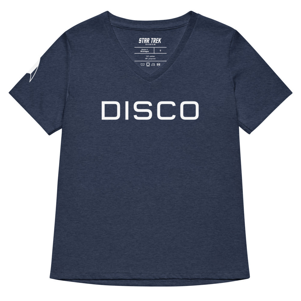 Star Trek: Discovery Women's V - Neck T-Shirt DISCO - Paramount Shop