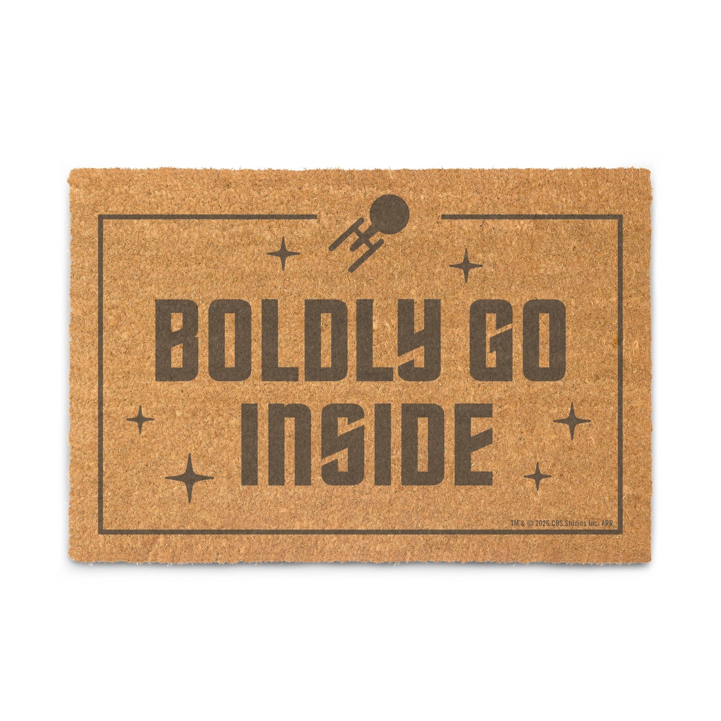 Star Trek Doormat Boldly Go Inside - Paramount Shop