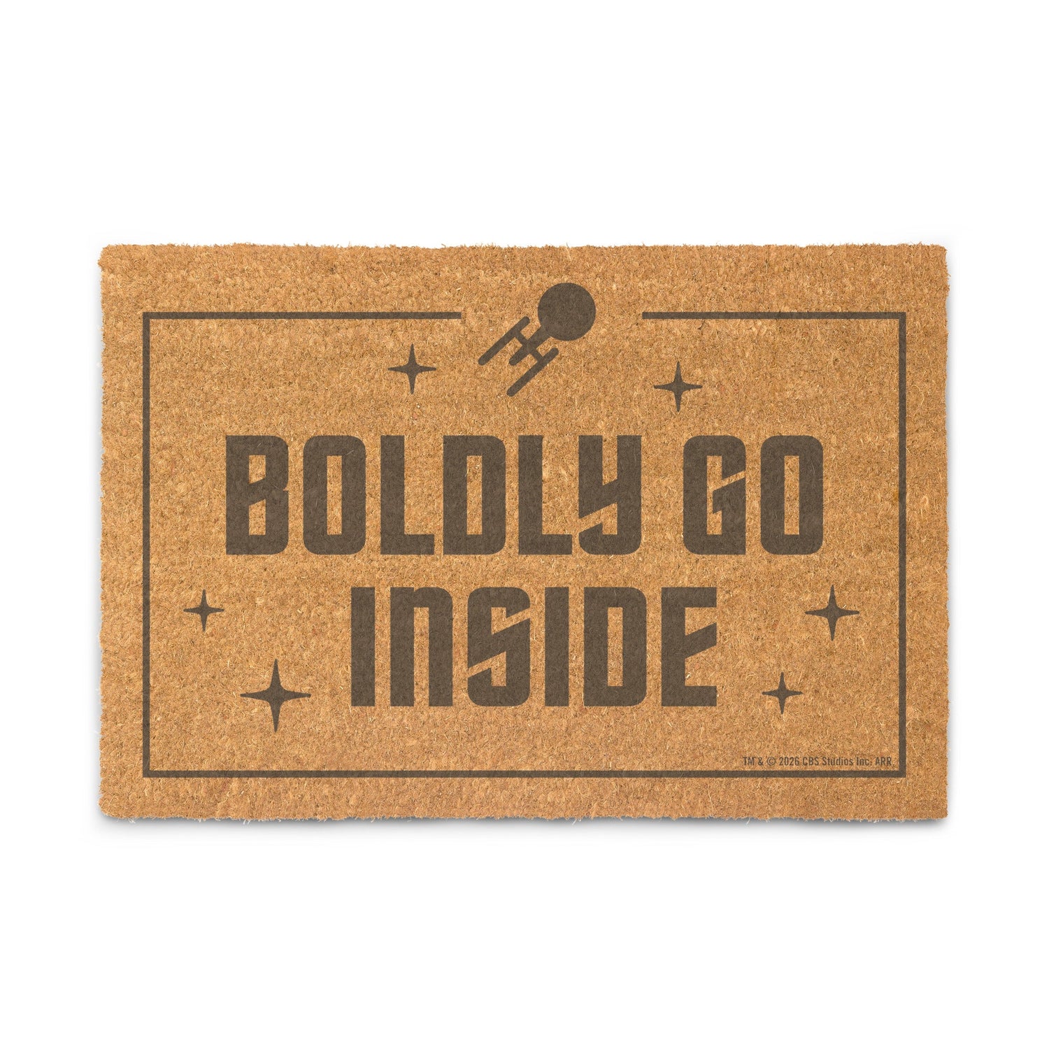 Star Trek Doormat Boldly Go Inside - Paramount Shop
