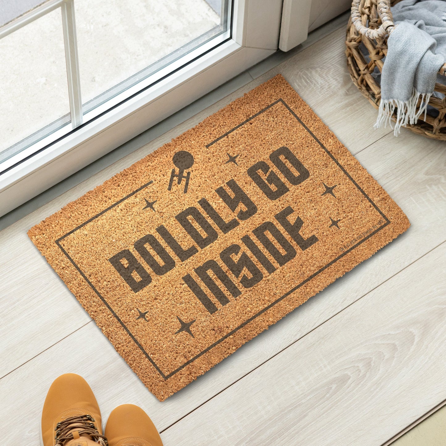 Star Trek Doormat Boldly Go Inside - Paramount Shop