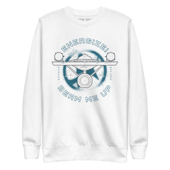 Star Trek Energize Adult Sweatshirt - White / SM