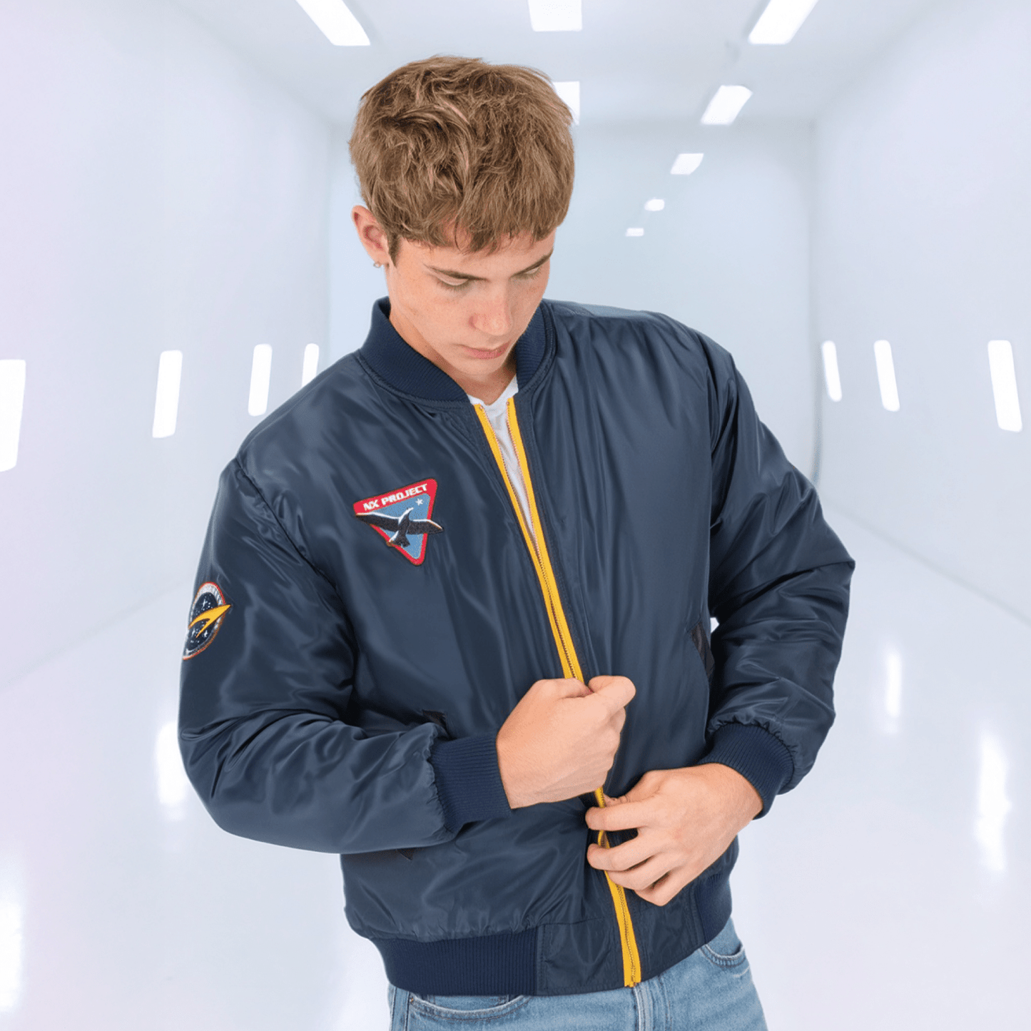 Star Trek: Enterprise Semper Exploro Bomber Jacket - Paramount Shop
