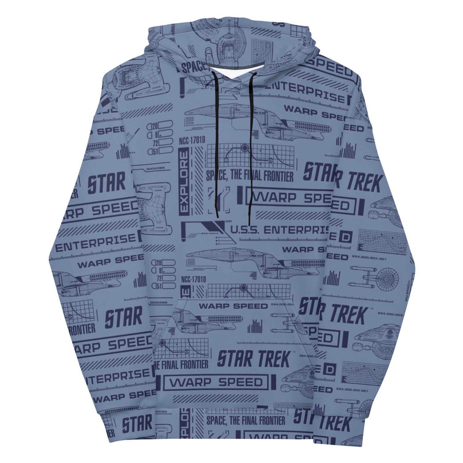 Star Trek Final Frontier Hoodie - Paramount Shop