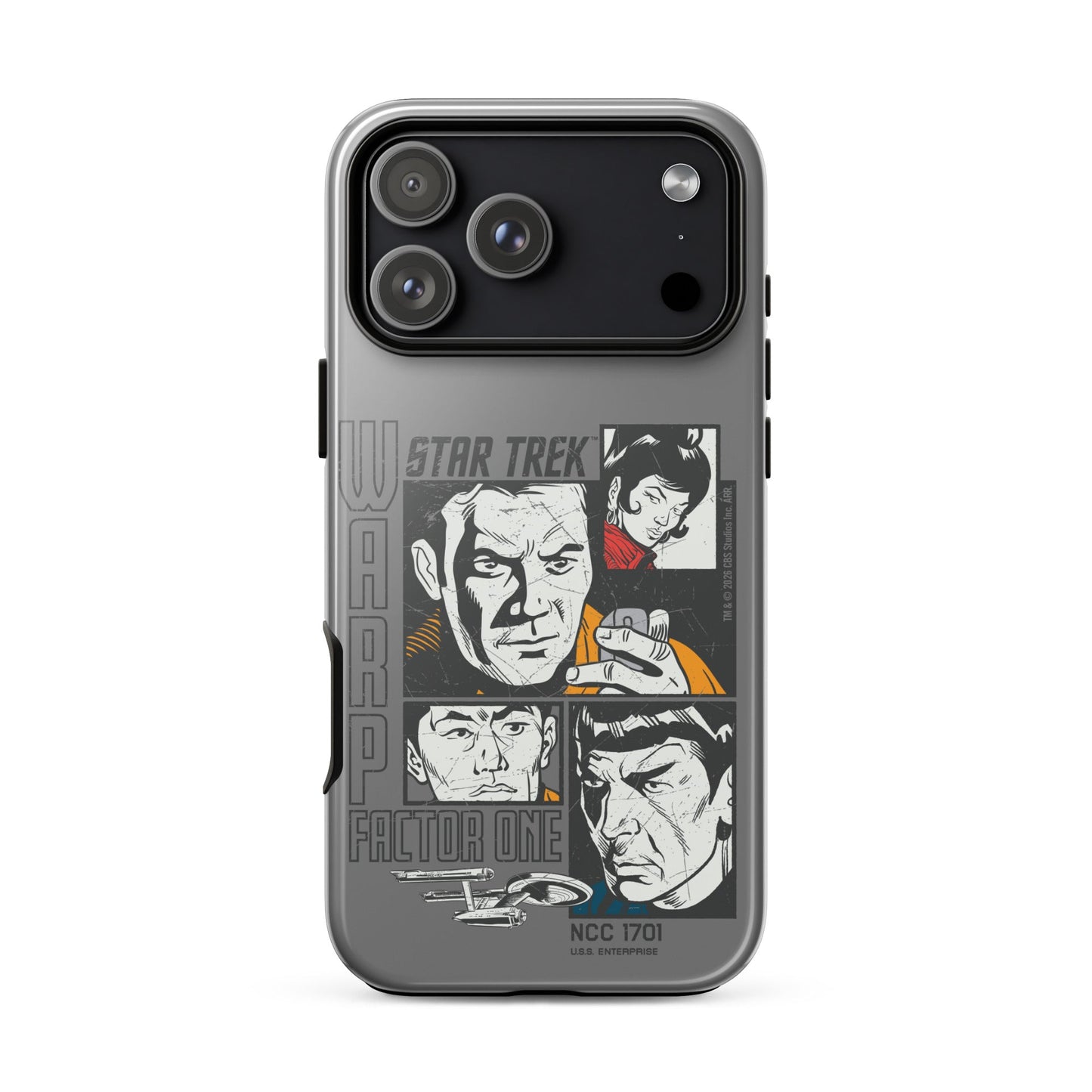 Final product overview shot of the official Star Trek iPhone tough case