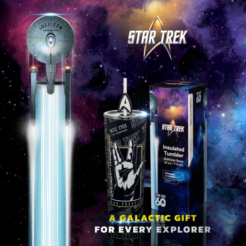 Star Trek Live Long and Prosper Stainless Steel Tumbler - Paramount Shop