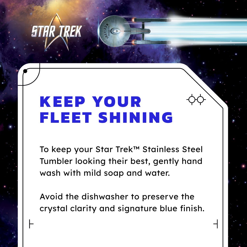 Star Trek Live Long and Prosper Stainless Steel Tumbler - Paramount Shop