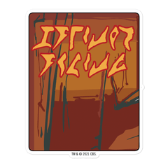 Star Trek: Lower Decks Pegatina Troquelada Acid Rock Album Cover 5 - Blanco / 5.5 "x 5.5