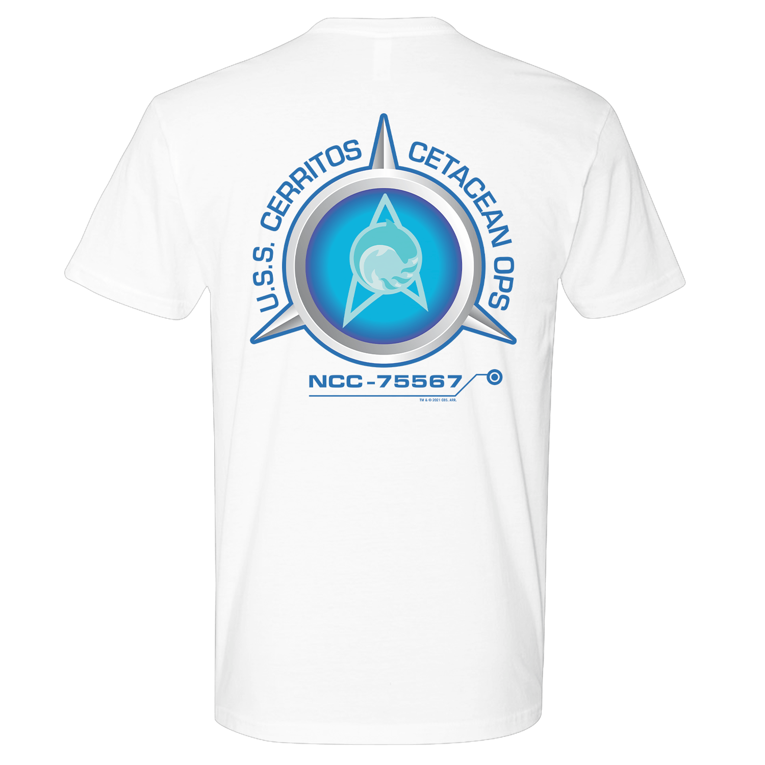 Star Trek: Lower Decks Cetacean Ops Delta Logo Adult Short Sleeve T - Shirt - Paramount Shop