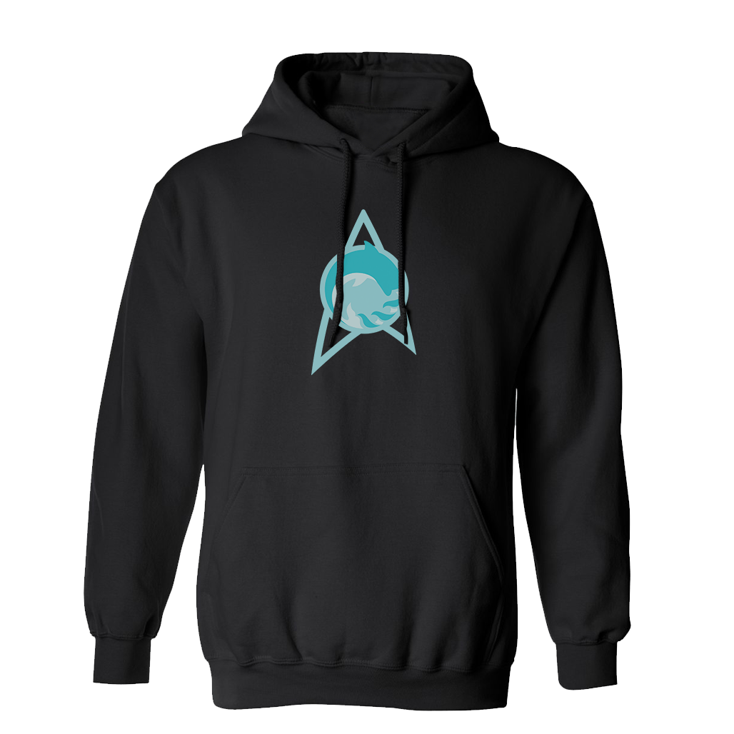 Star Trek: Lower Decks Cetacean Ops Delta Logo Fleece Hooded Sweatshirt - Paramount Shop