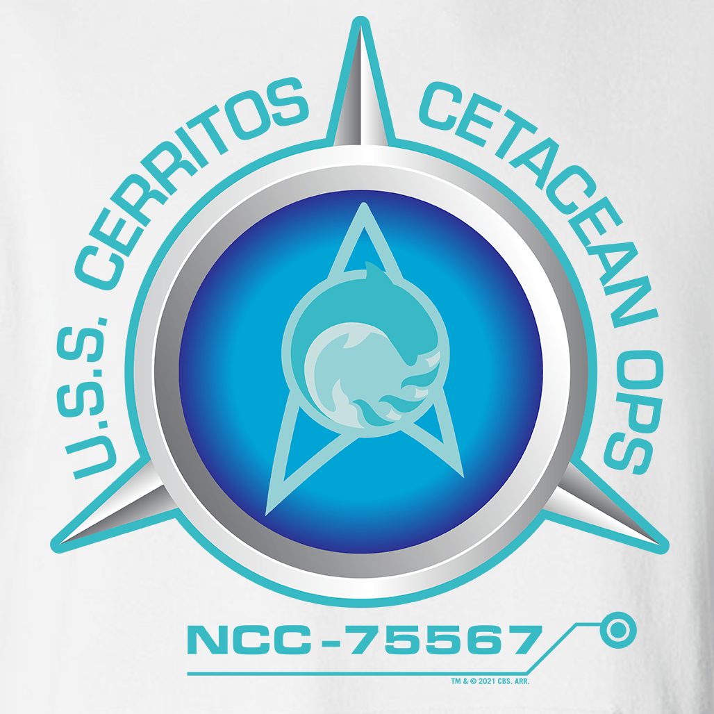 Star Trek: Lower Decks Cetacean Ops Delta Logo Fleece Hooded Sweatshirt - Paramount Shop