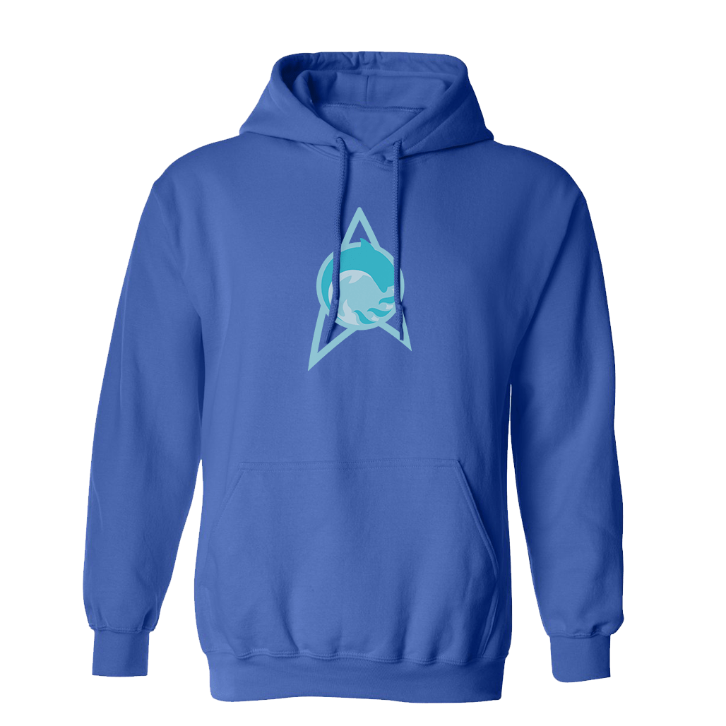 Star Trek: Lower Decks Cetacean Ops Delta Logo Fleece Hooded Sweatshirt - Paramount Shop