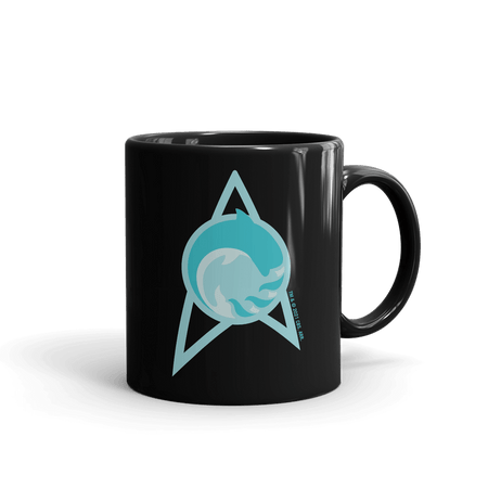 Star Trek: Lower Decks Cetacean Ops Delta Logo White Mug - Paramount Shop