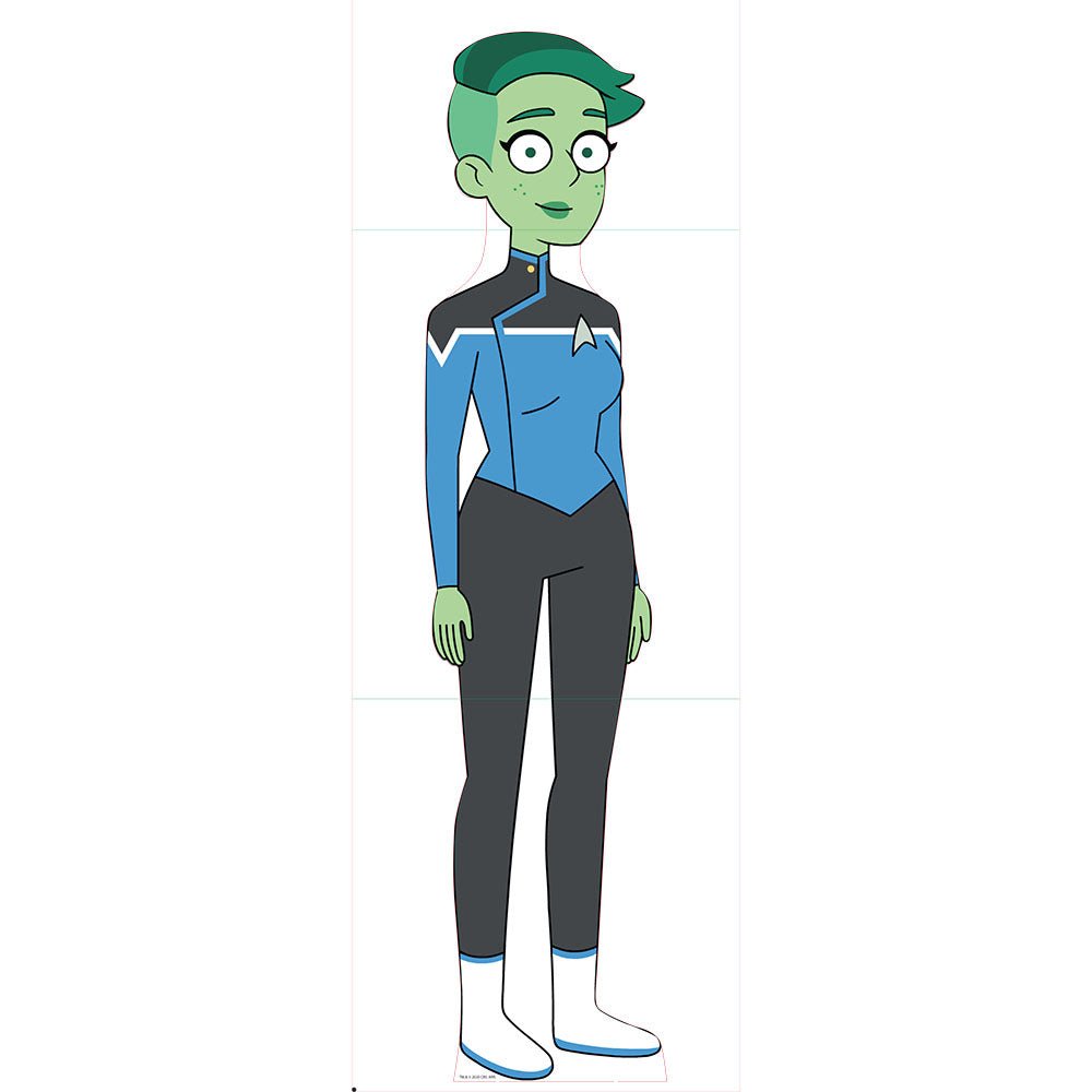 Star Trek: Lower Decks D'Vana Tendi Life - Sized Cardboard Cutout Standee - Paramount Shop