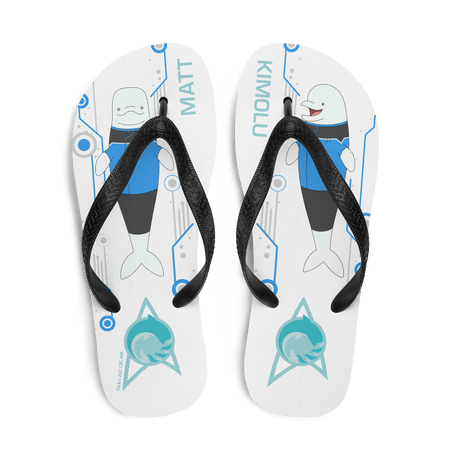 Star Trek: Lower Decks Matt & Kimolu Adult Flip Flops - Paramount Shop