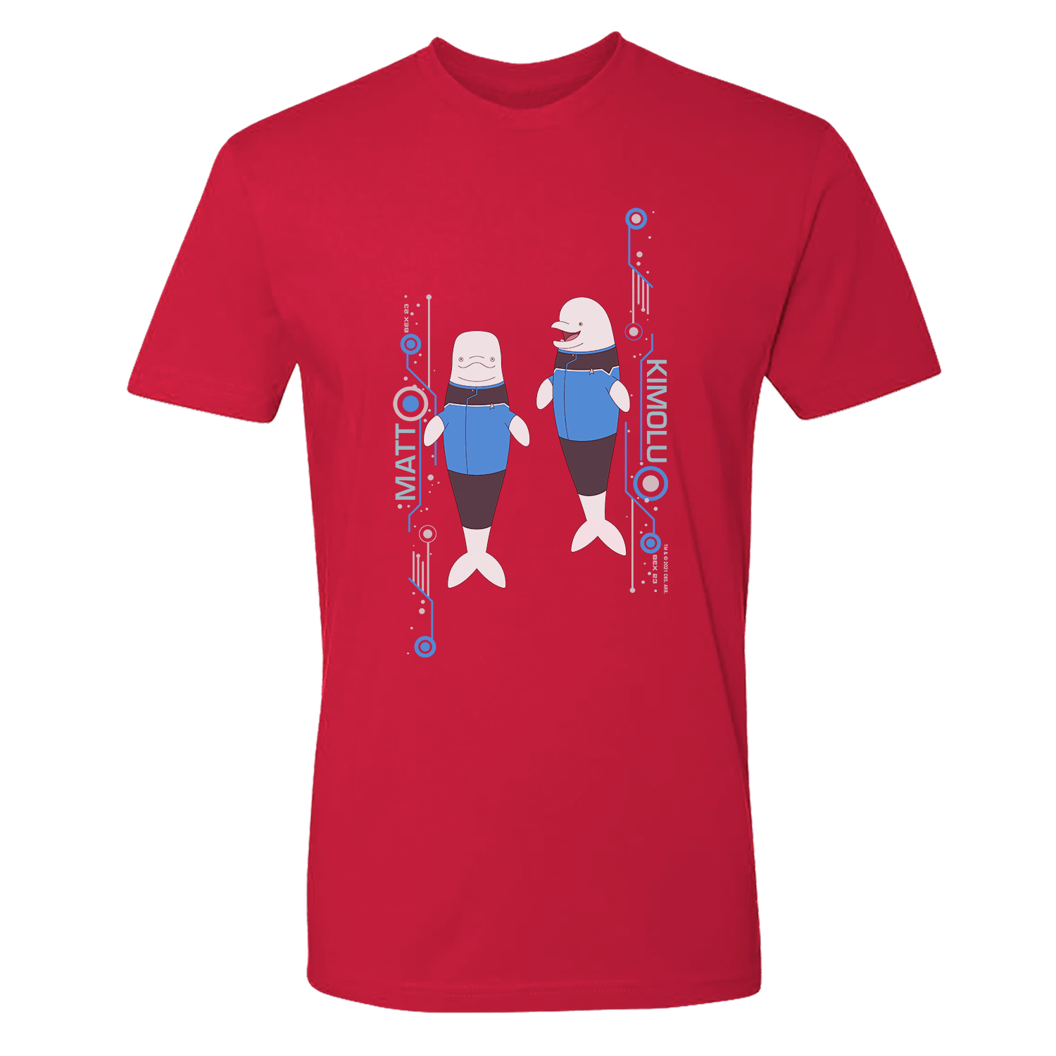 Star Trek: Lower Decks Matt & Kimolu Adult Short Sleeve T - Shirt - Paramount Shop