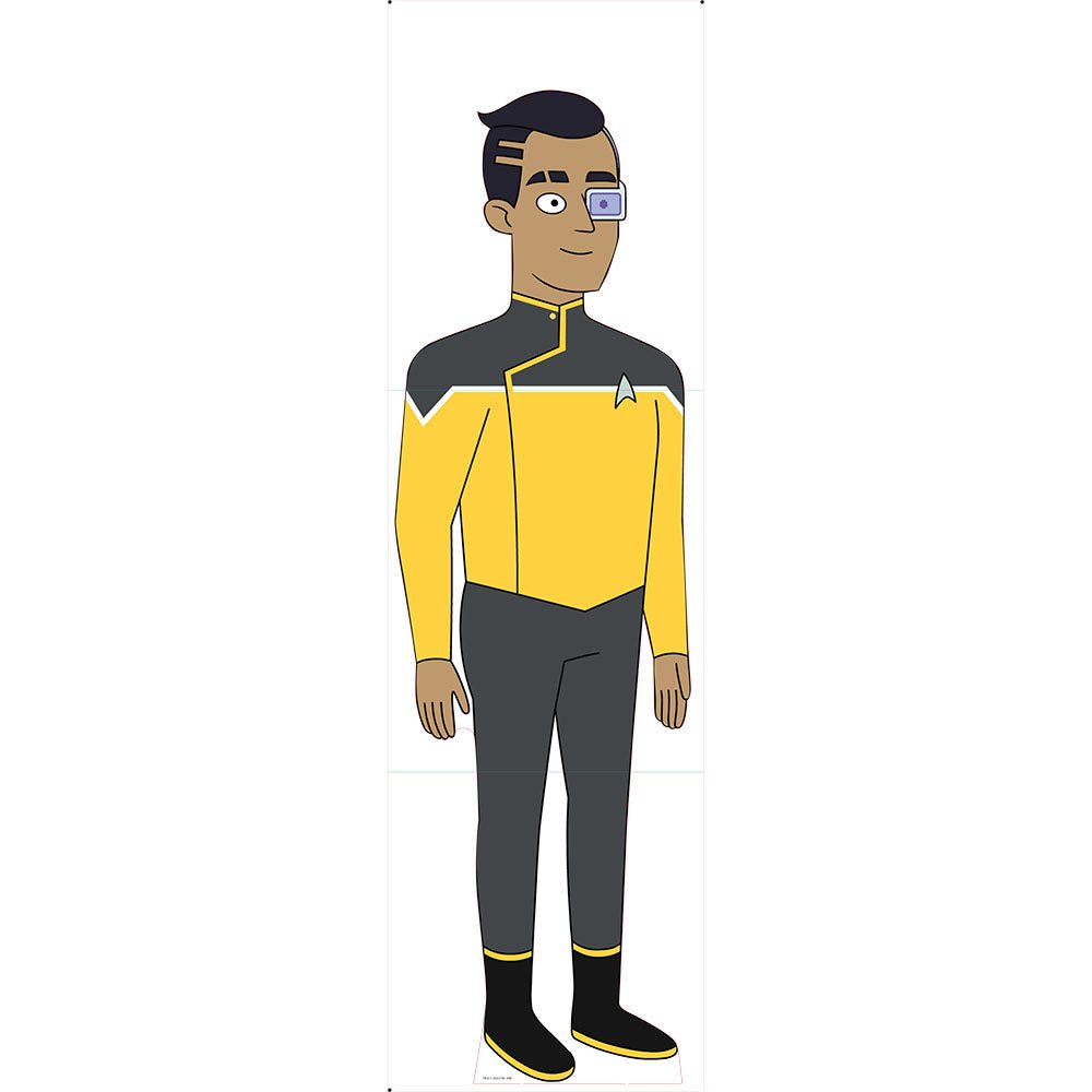 Star Trek: Lower Decks Sam Rutherford Life - Sized Cardboard Cutout Standee - Paramount Shop