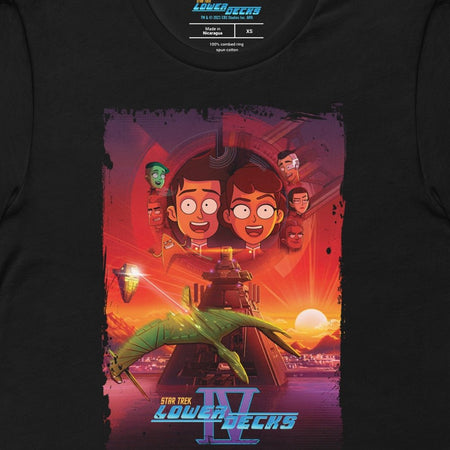 Star Trek Lower Decks Season 4 Unisex T - shirt - Paramount Shop