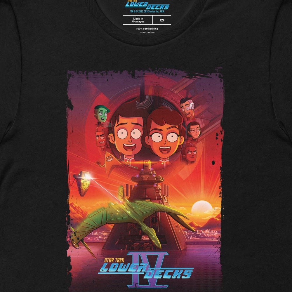 Star Trek Lower Decks Season 4 Unisex T - shirt - Paramount Shop