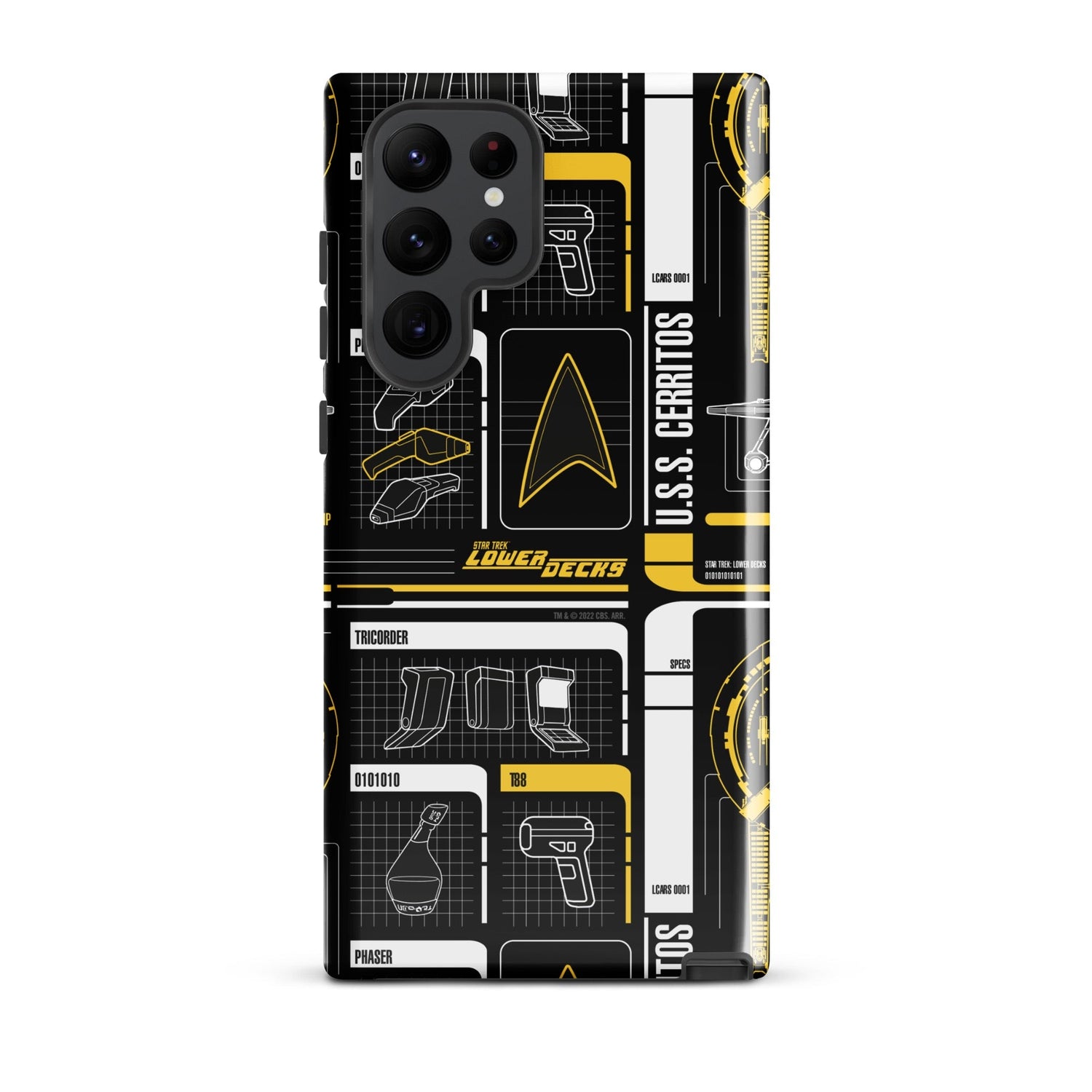 Star Trek: Lower Decks U.S.S Cerritos Pattern Tough Phone Case - Samsung - Paramount Shop