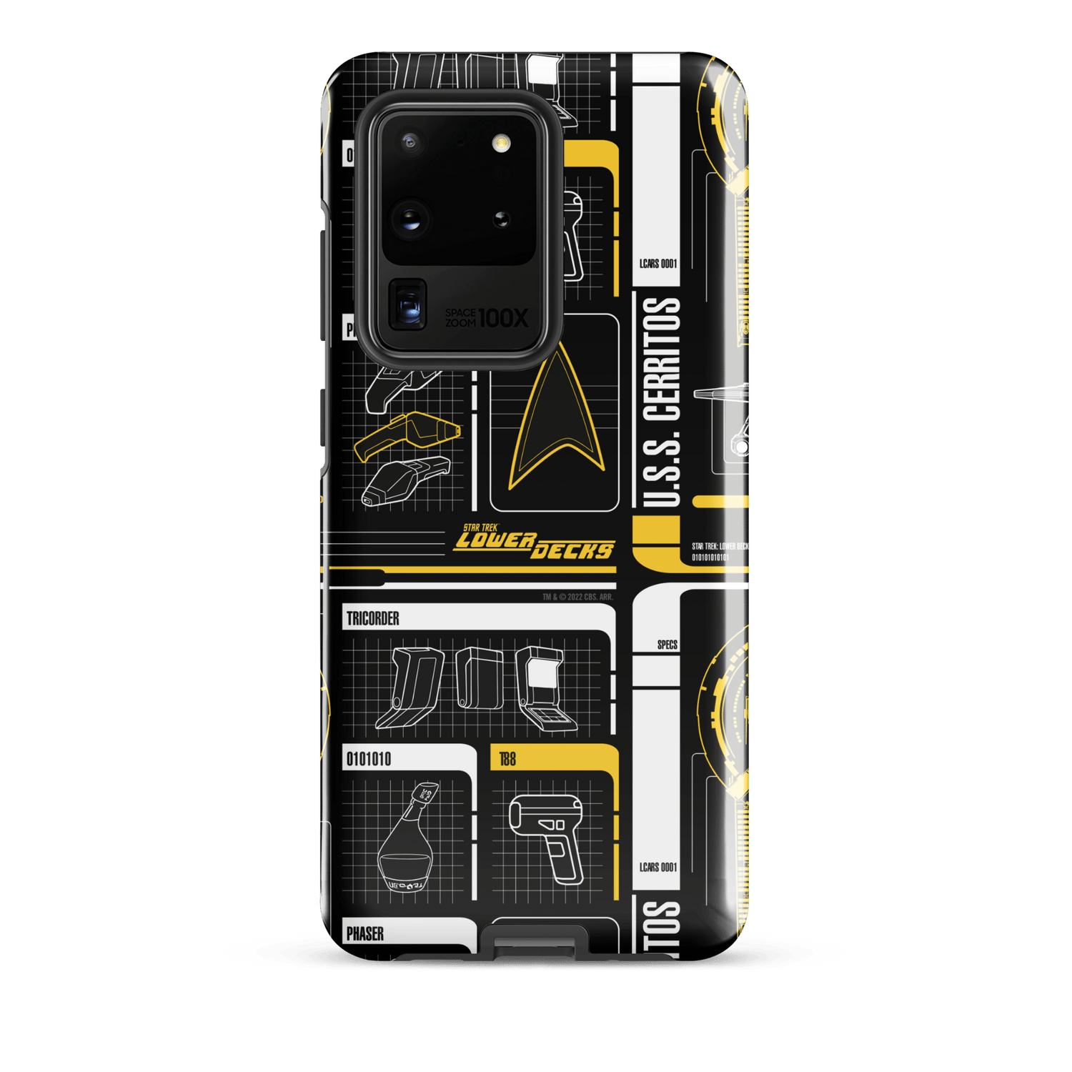 Star Trek: Lower Decks U.S.S Cerritos Pattern Tough Phone Case - Samsung - Paramount Shop