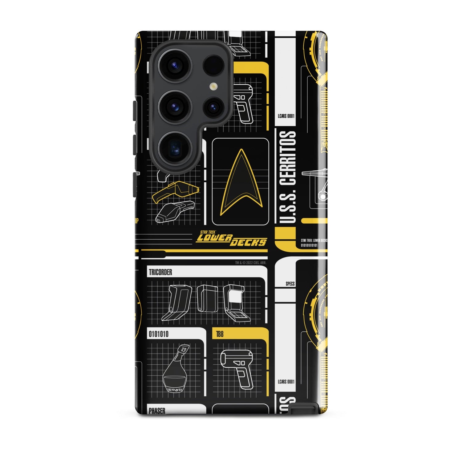 Star Trek: Lower Decks U.S.S Cerritos Pattern Tough Phone Case - Samsung - Paramount Shop