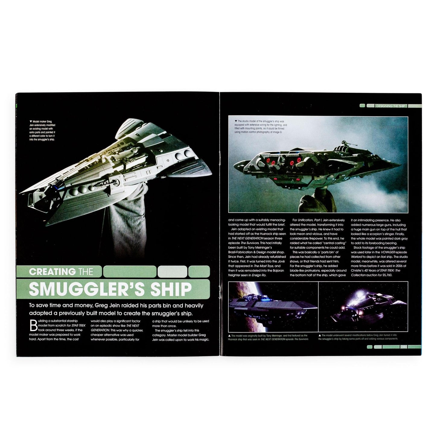 Star Trek Magazine Smugglers Ship - Paramount Shop