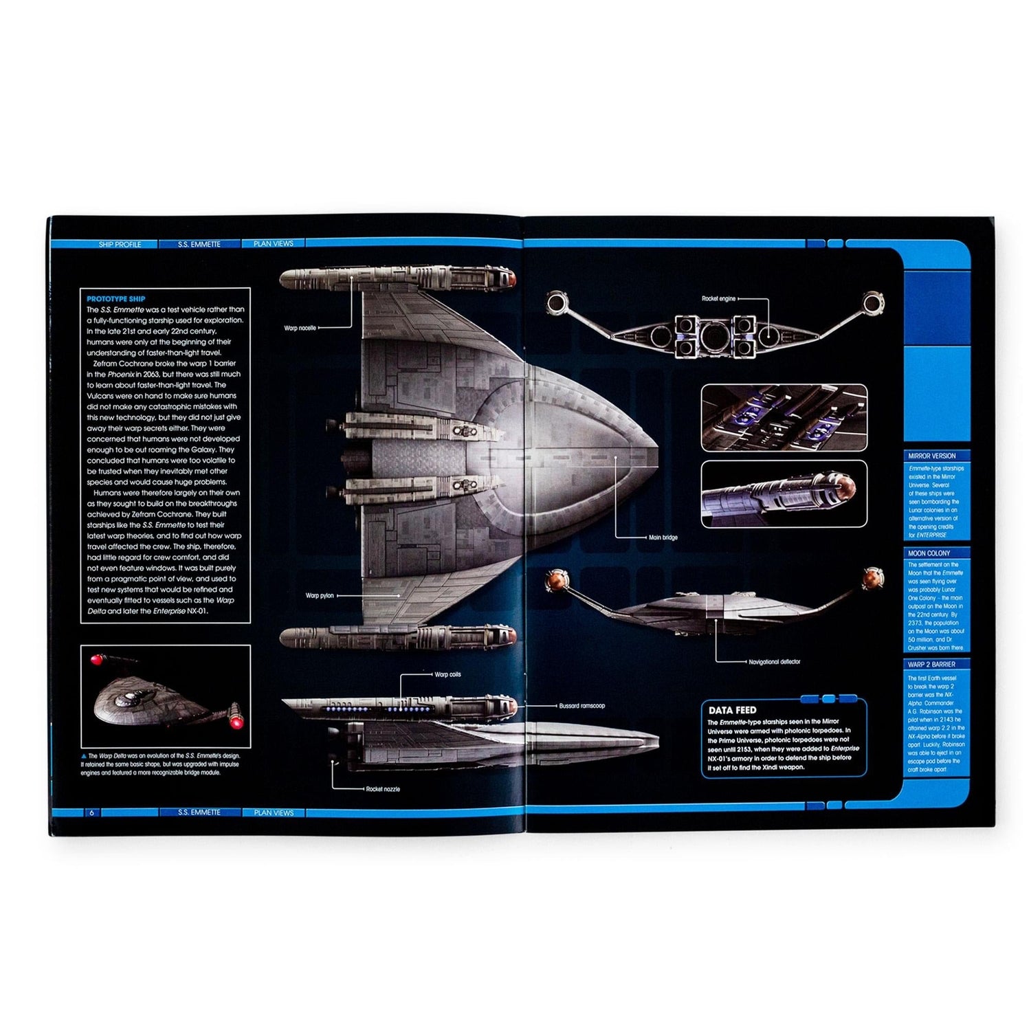 Star Trek Magazine S.S. Emmette - Paramount Shop