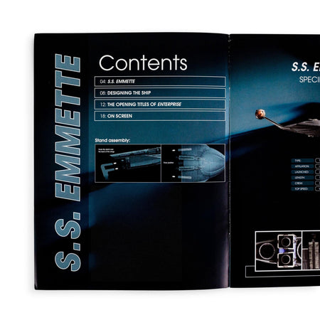 Star Trek Magazine S.S. Emmette - Paramount Shop