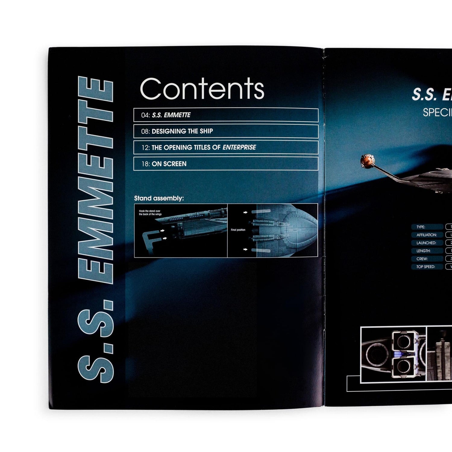 Star Trek Magazine S.S. Emmette - Paramount Shop