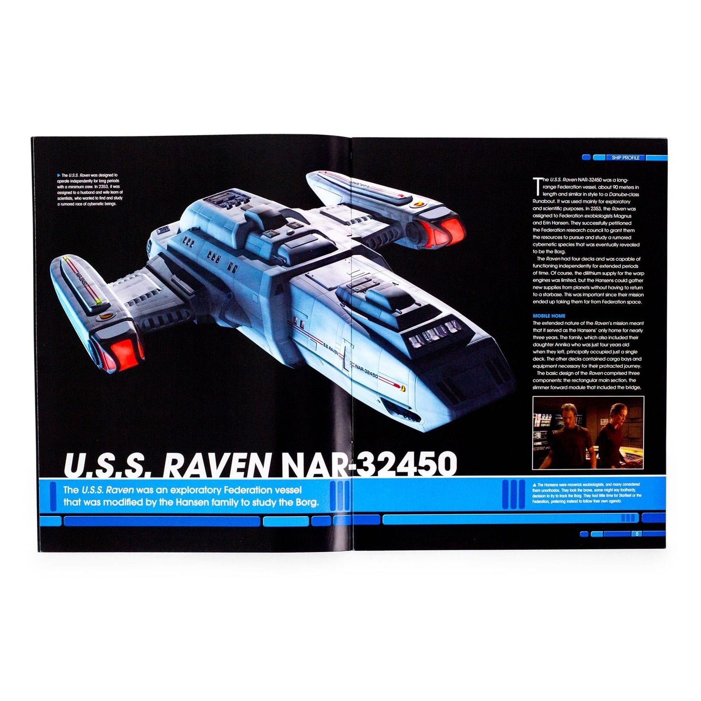 Star Trek Magazine USS Raven - Paramount Shop