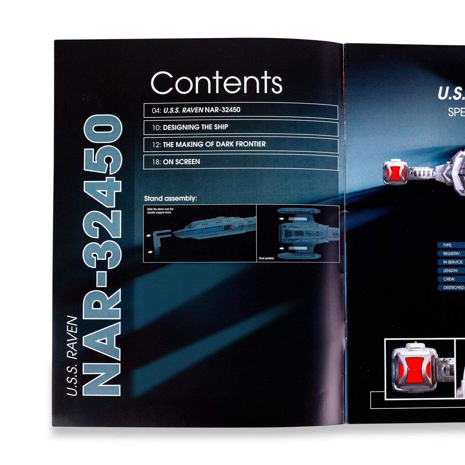 Star Trek Magazine USS Raven - Paramount Shop