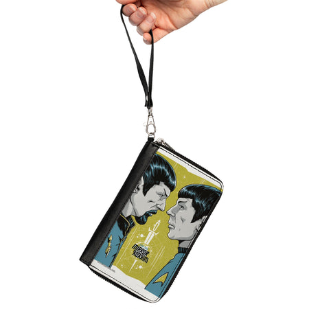 Star Trek Mirror Mirror Spock Classic Zip Around Wallet - Paramount Shop
