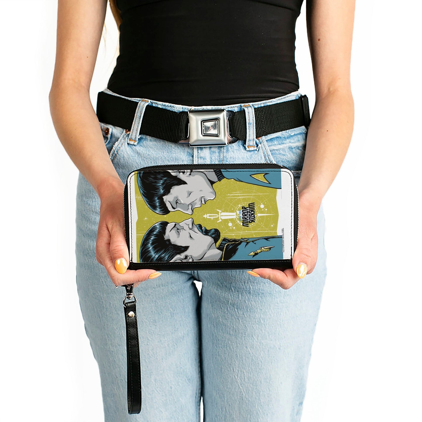 Star Trek Mirror Mirror Spock Classic Zip Around Wallet - Paramount Shop