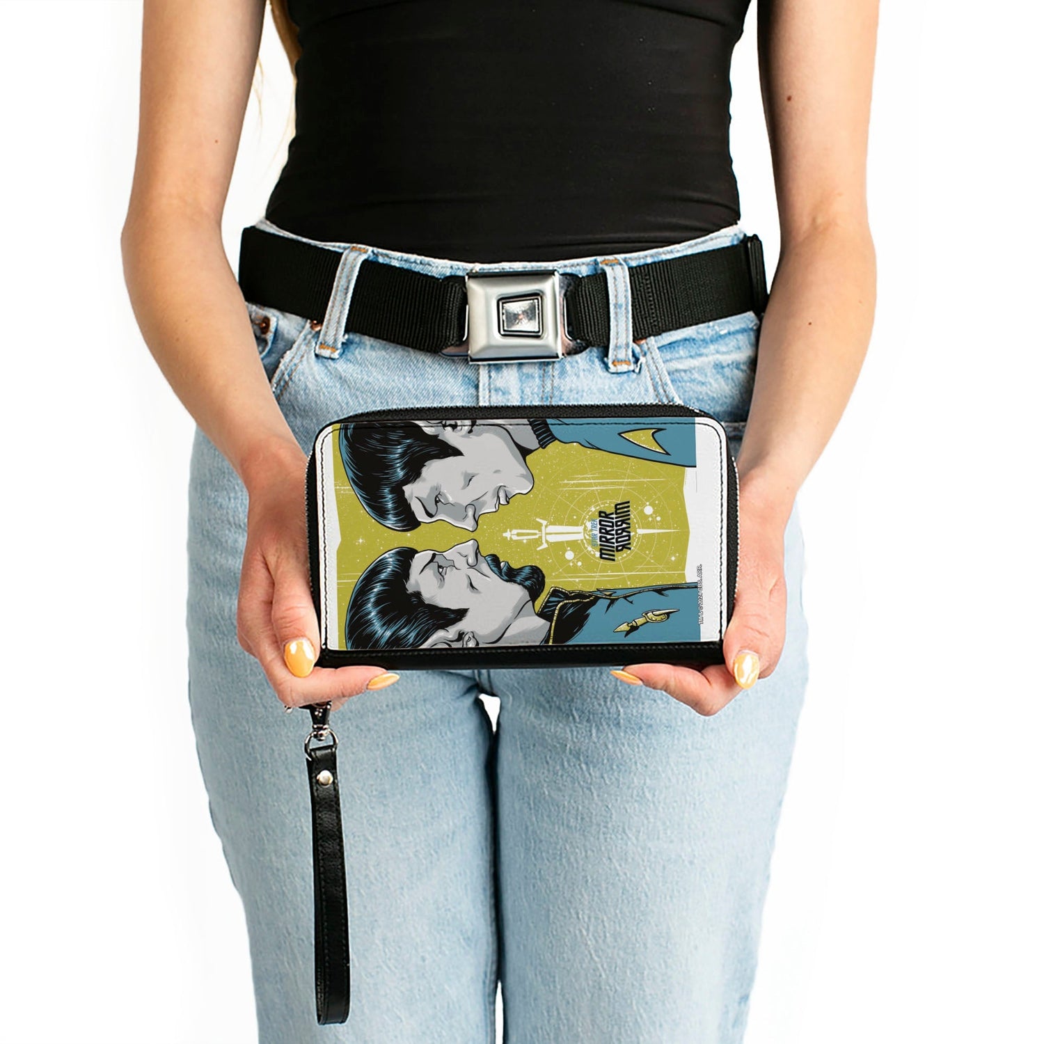 Star Trek Mirror Mirror Spock Classic Zip Around Wallet - Paramount Shop