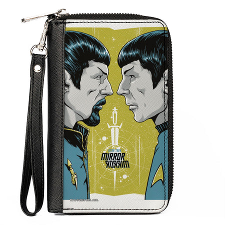 Star Trek Mirror Mirror Spock Classic Zip Around Wallet - Paramount Shop