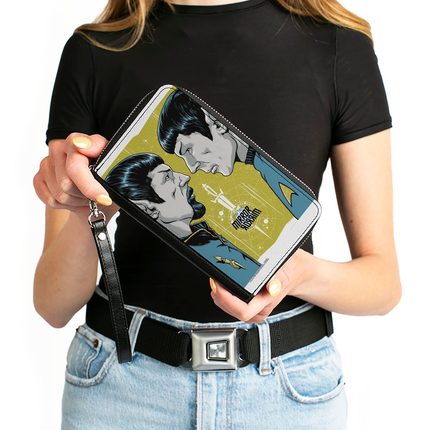 Star Trek Mirror Mirror Spock Classic Zip Around Wallet - Paramount Shop
