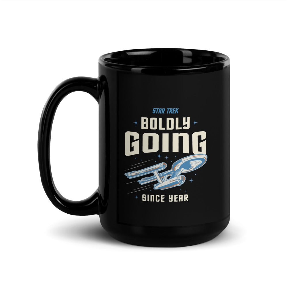 Star Trek Mug Boldly Going Since Personalized Year - Paramount Shop