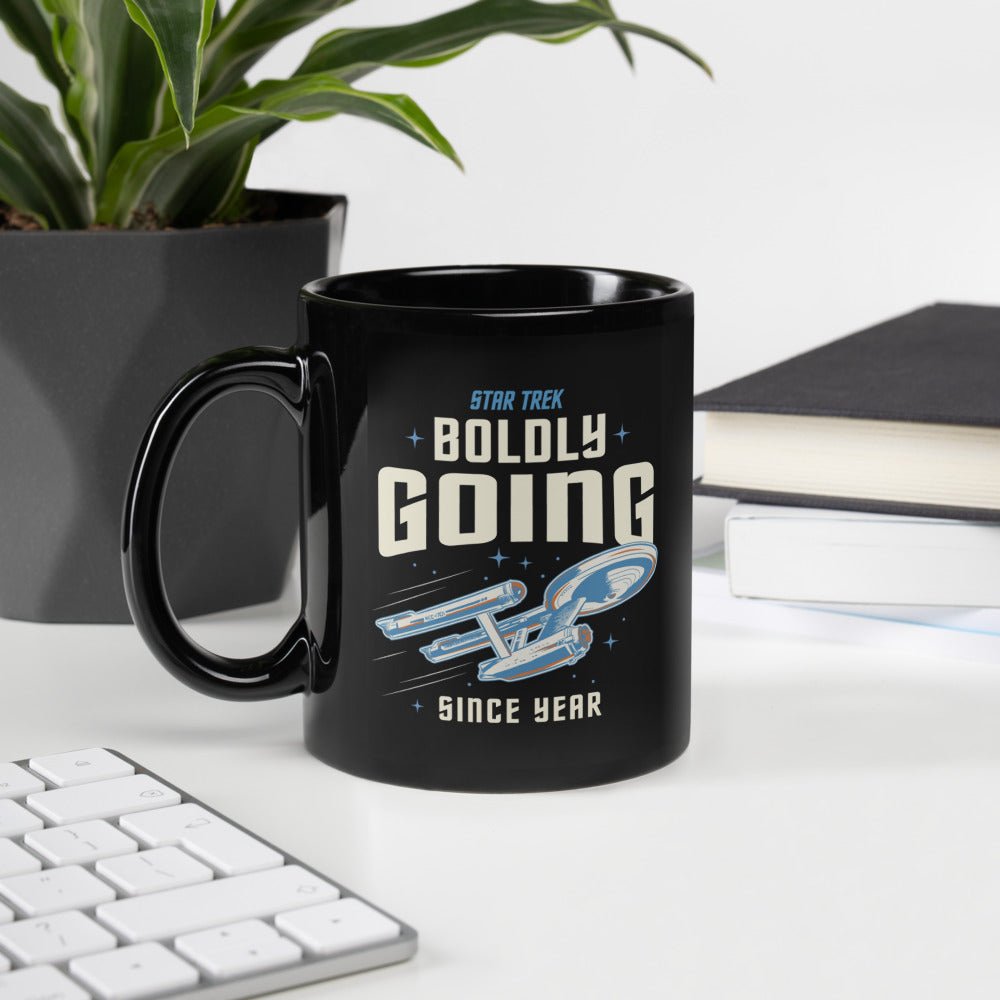 Star Trek Mug Boldly Going Since Personalized Year - Paramount Shop