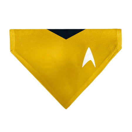 Star Trek Original Series Gold Command Uniform Pet Bandana - Paramount Shop
