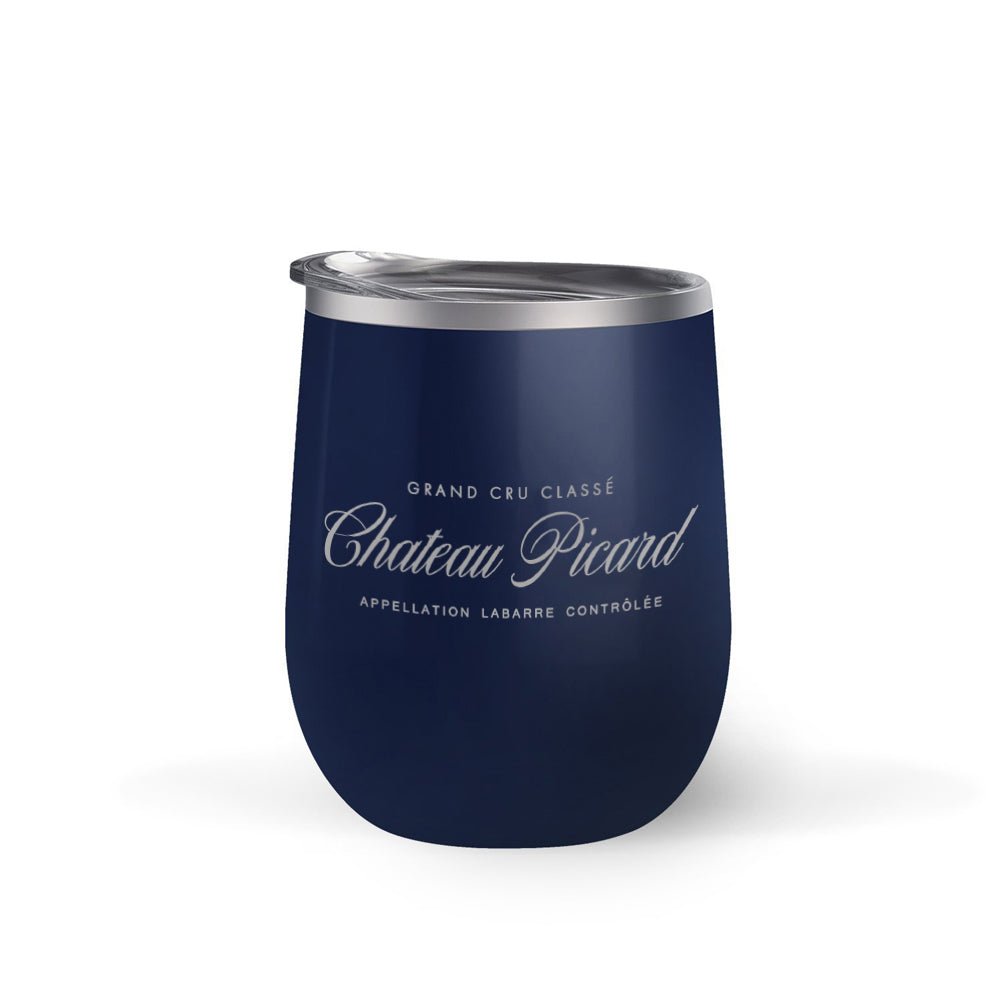 Star Trek: Picard Chateau Picard Logo 12 oz Stainless Steel Wine Tumbler with Straw - Paramount Shop