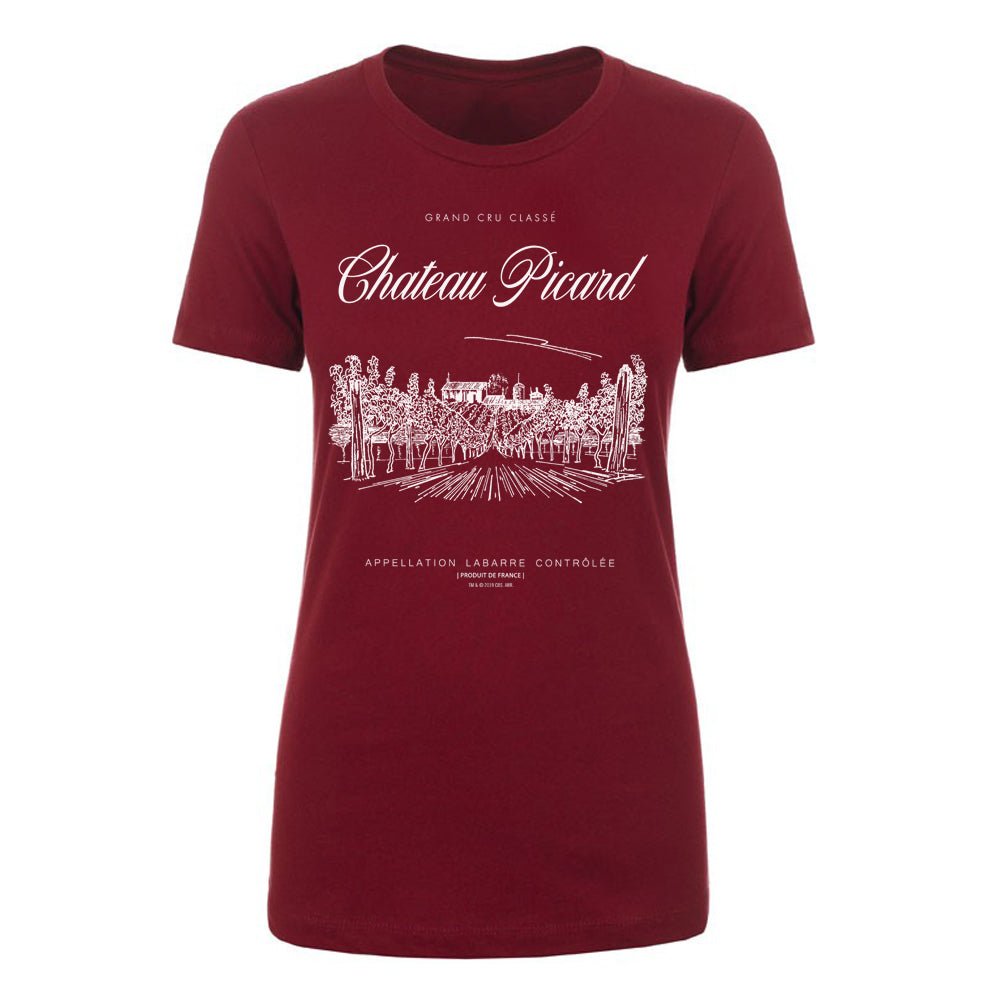 Star Trek: Picard Chateau Picard Vineyard Logo Women's Short Sleeve T - Shirt - Paramount Shop