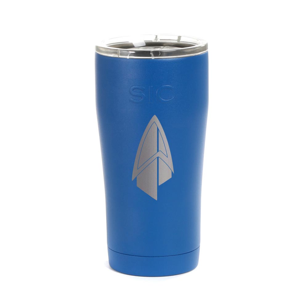 Star Trek: Picard Starfleet Badge Laser Engraved SIC Tumbler - Paramount Shop