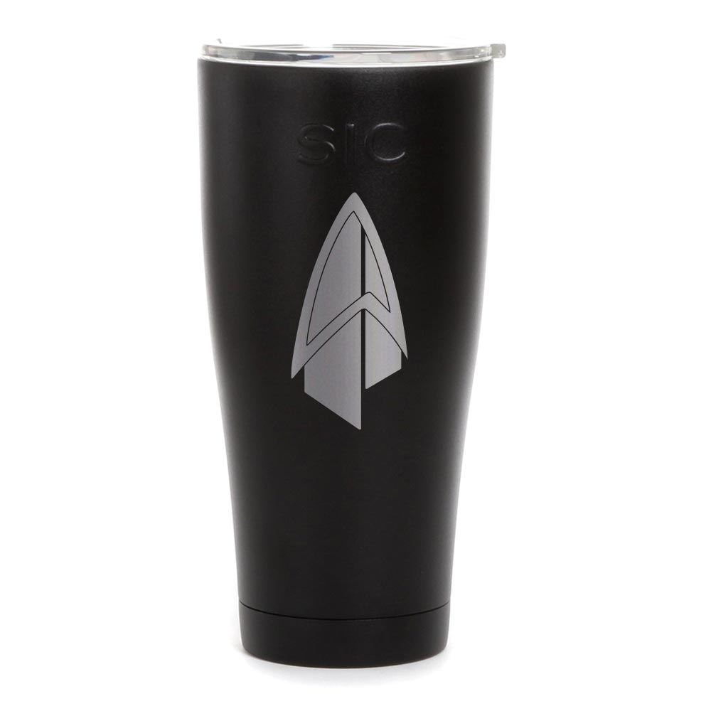 Star Trek: Picard Starfleet Badge Laser Engraved SIC Tumbler - Paramount Shop