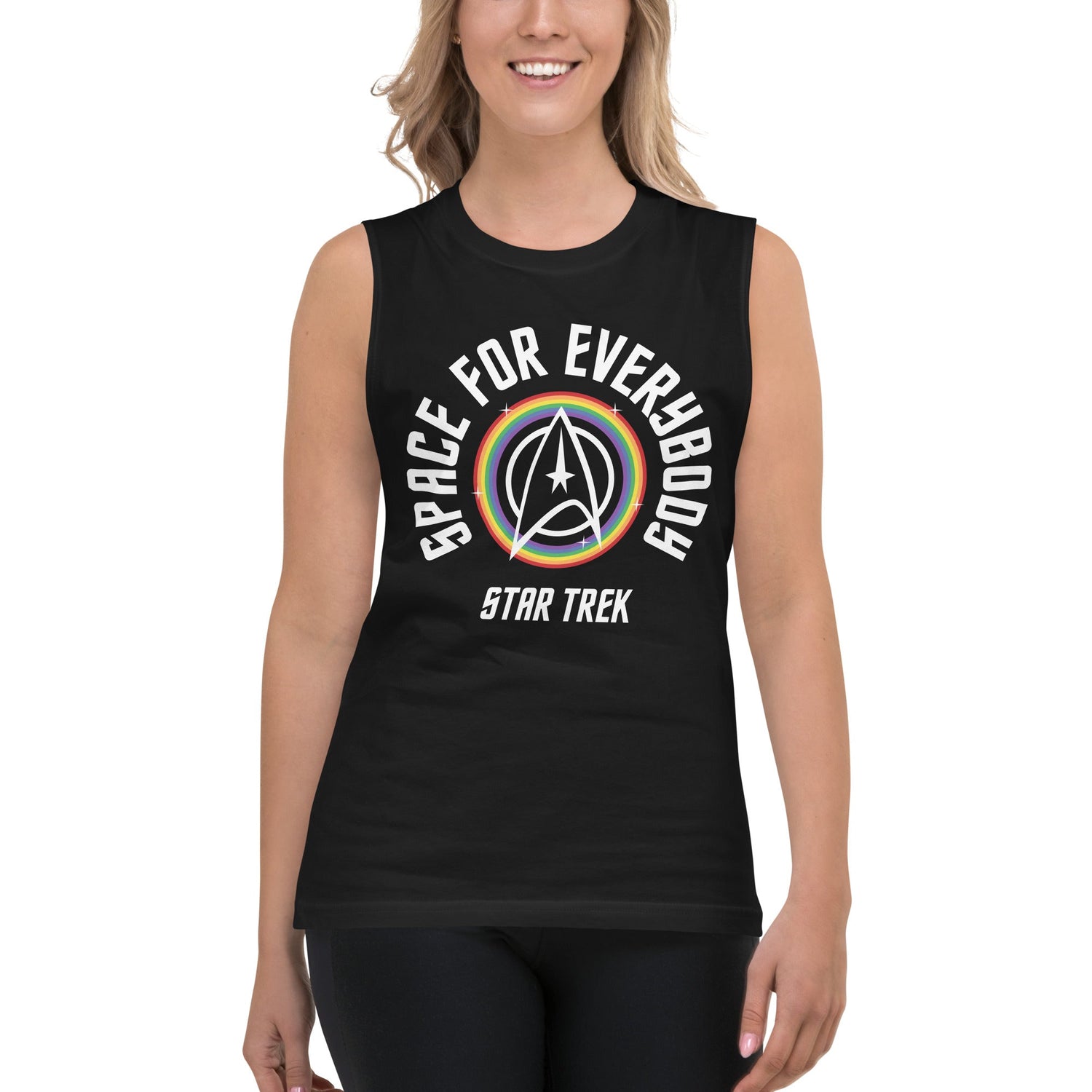 Star Trek Pride Space for Everybody Muscle Tank Top - Paramount Shop
