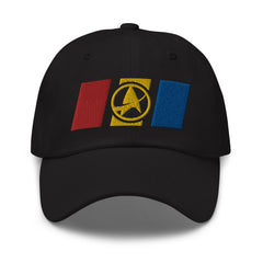 Star Trek Racing Embroidered Dad Hat - Black