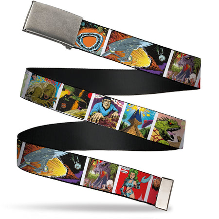 Star Trek Risk is Our Business Illustration Blocks Web Belt - Paramount Shop