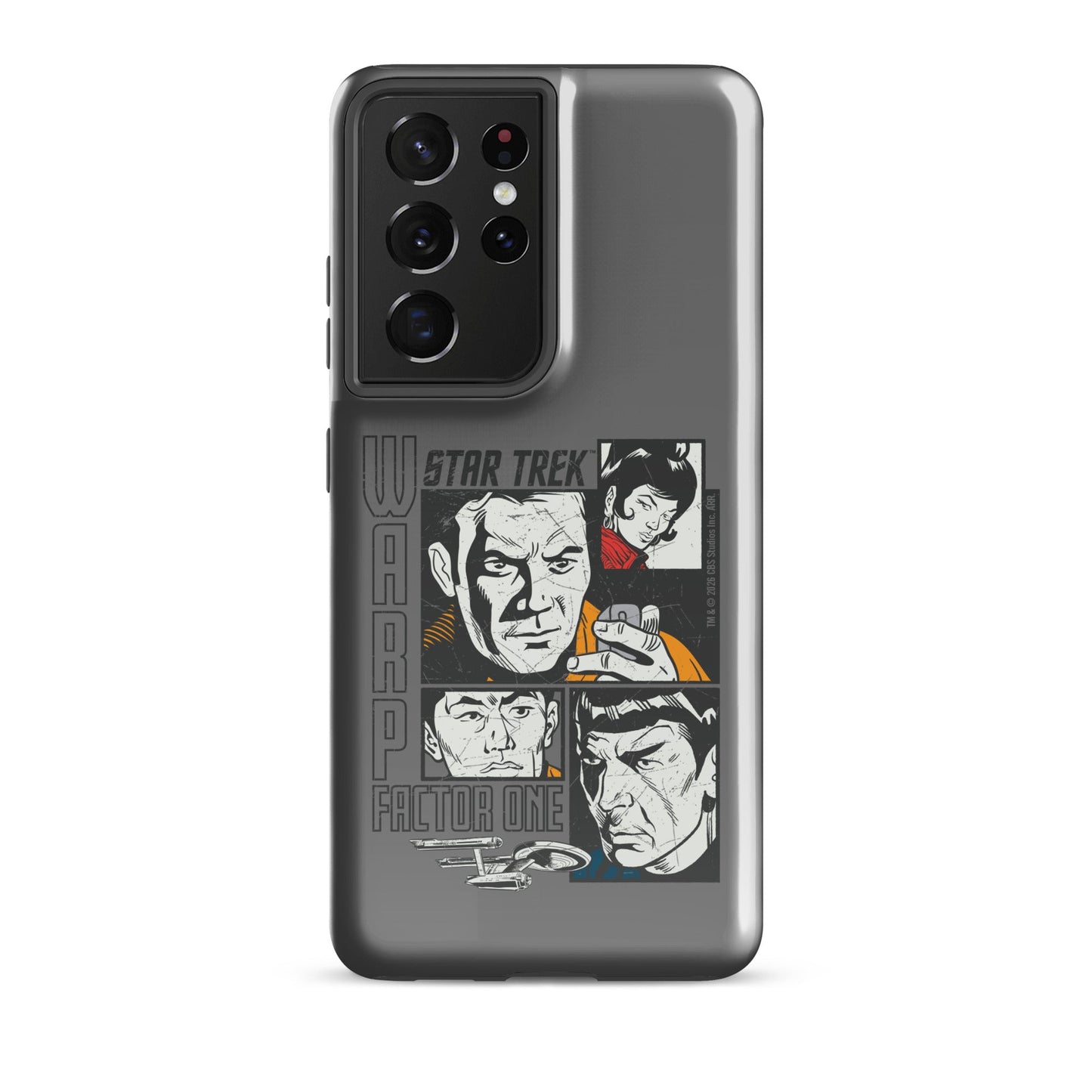 Star Trek Samsung Tough Phone Case Warp Factor One - Paramount Shop