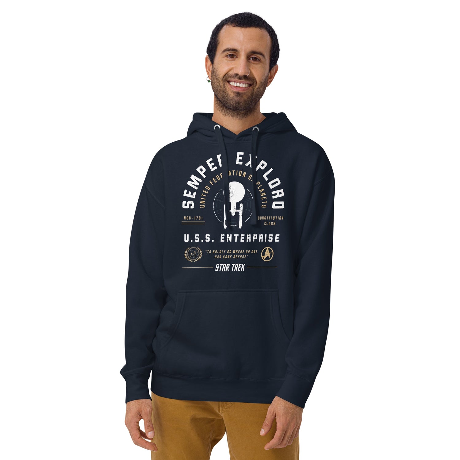 Star Trek Semper Exploro Adult Hoodie - Paramount Shop