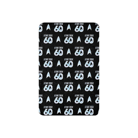 Star Trek Sherpa Blanket 60th Anniversary Logo - Paramount Shop