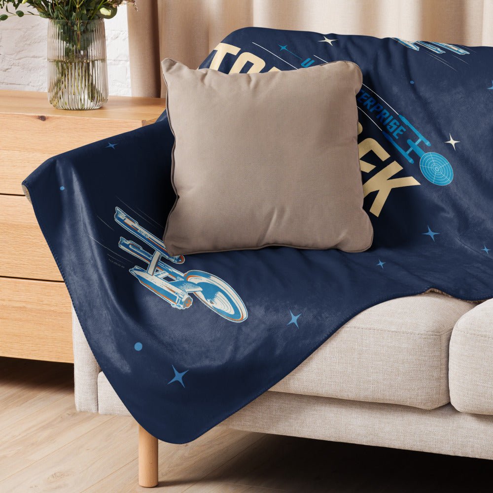 Star Trek Sherpa Blanket Est. 1966 - Paramount Shop
